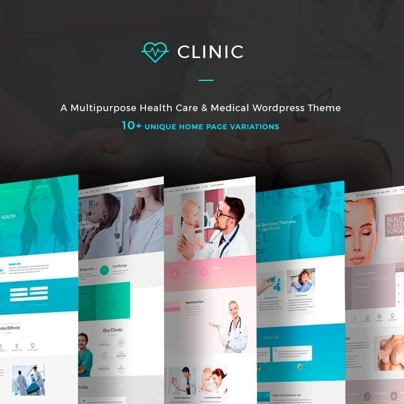 Clinic - Health and Medical Center WordPress Theme