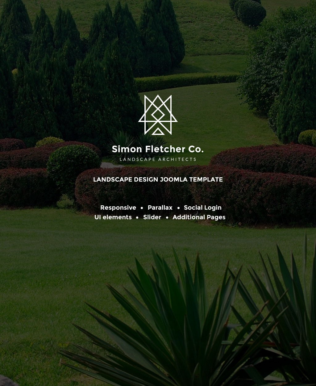 Simon Fletcher - Landscape Architects Joomla Template