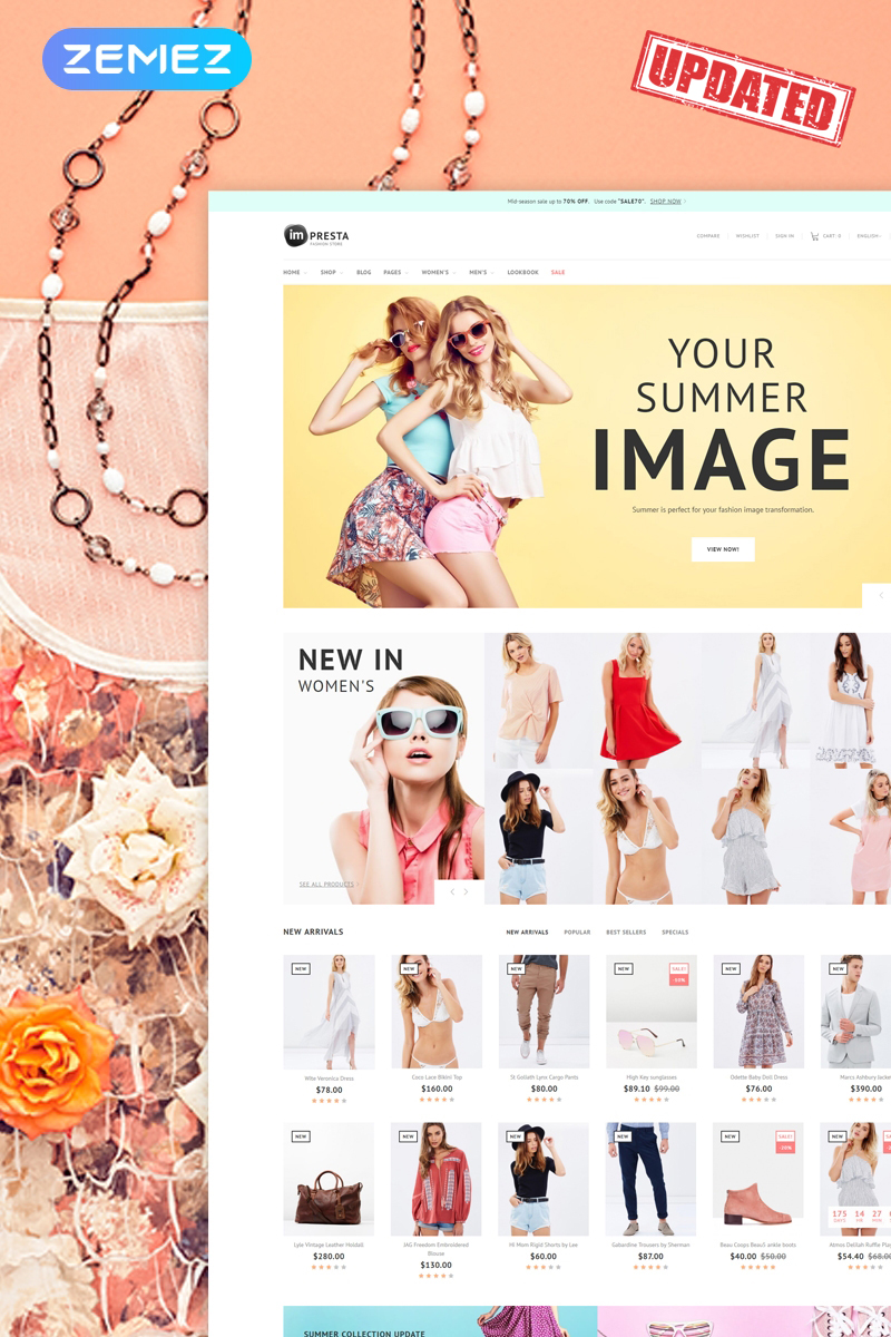 Impresta - Fashion PrestaShop Theme