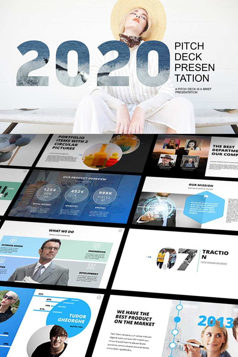 2024 Pitch Deck PowerPoint template