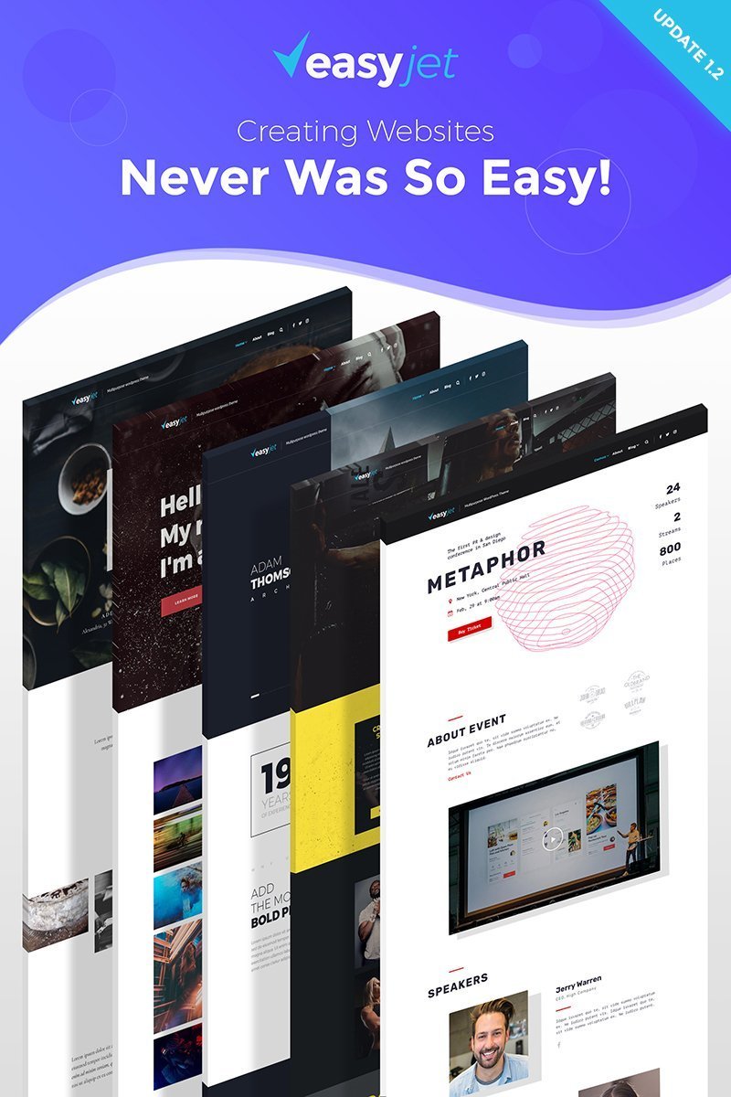 EasyJet - Multi Homepage WordPress Theme