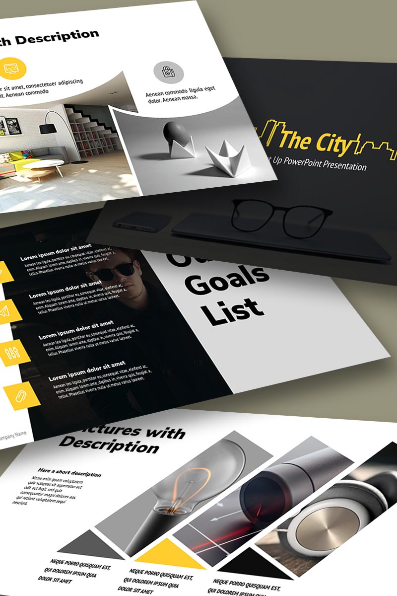 The City PowerPoint template