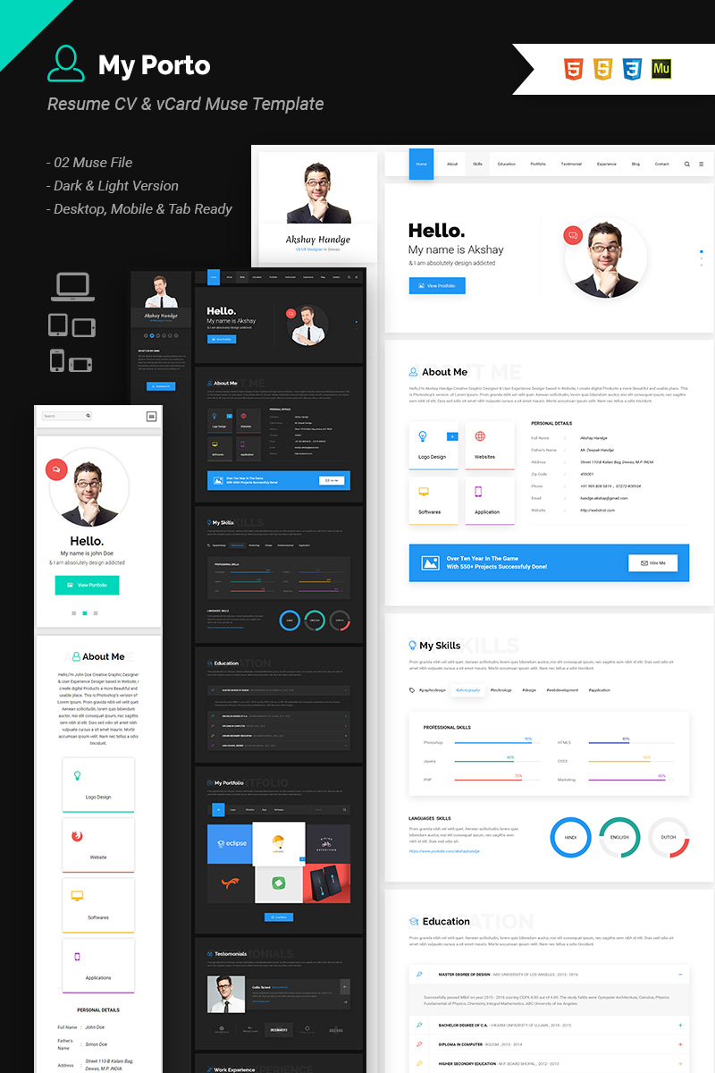 Muse Templates