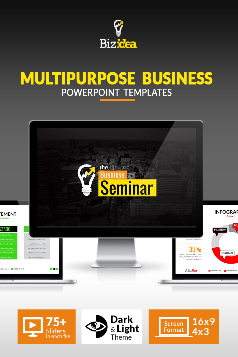 Business Presentation | Animated PPT and PPTX PowerPoint template