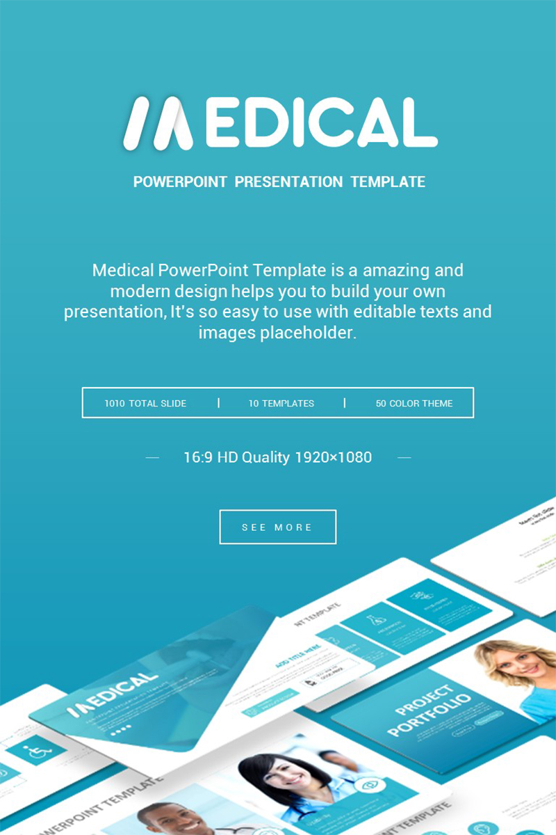 Medical Presentation Template PowerPoint template