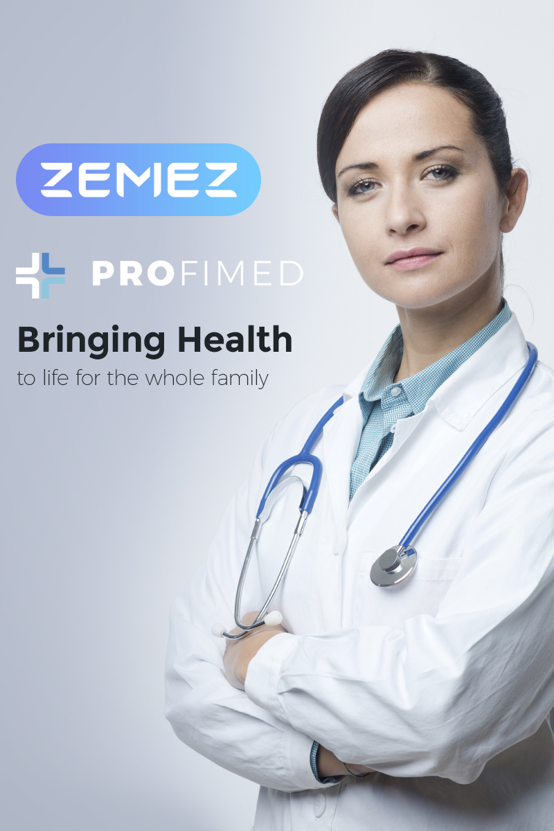 Profimed - Medical Website WordPress Elementor Theme