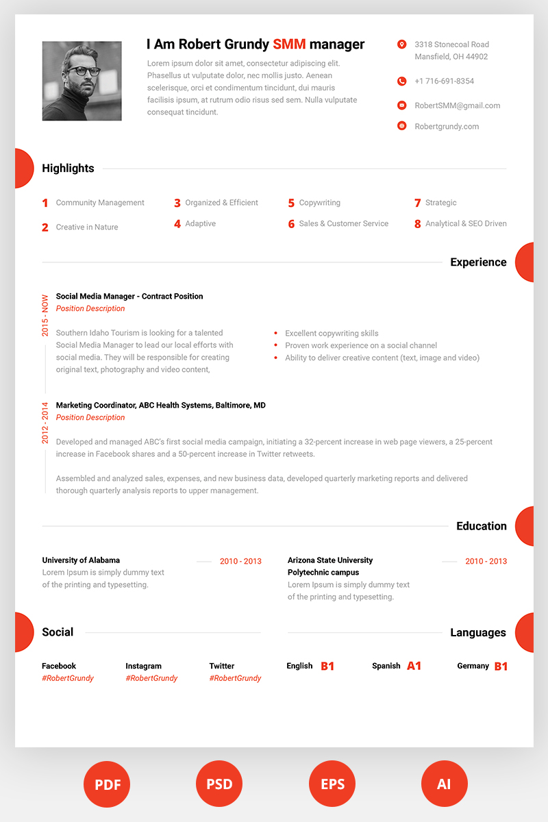 Resume Templates