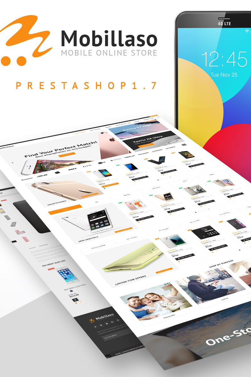 Mobillaso - Mobile Store PrestaShop Theme