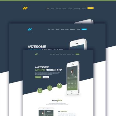 Template Software Landing Page #69071