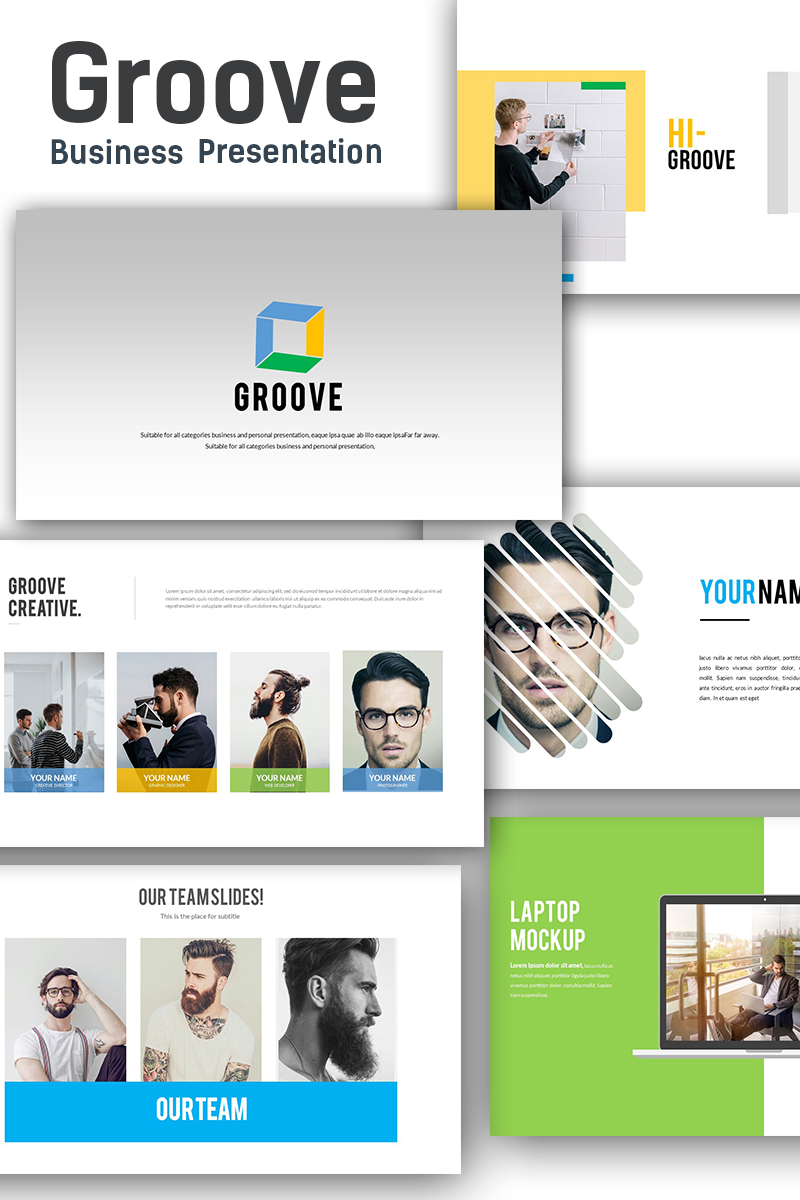 Groove Business PowerPoint template