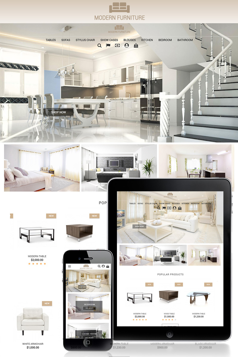 Modern Furniture 1.7 PrestaShop Theme