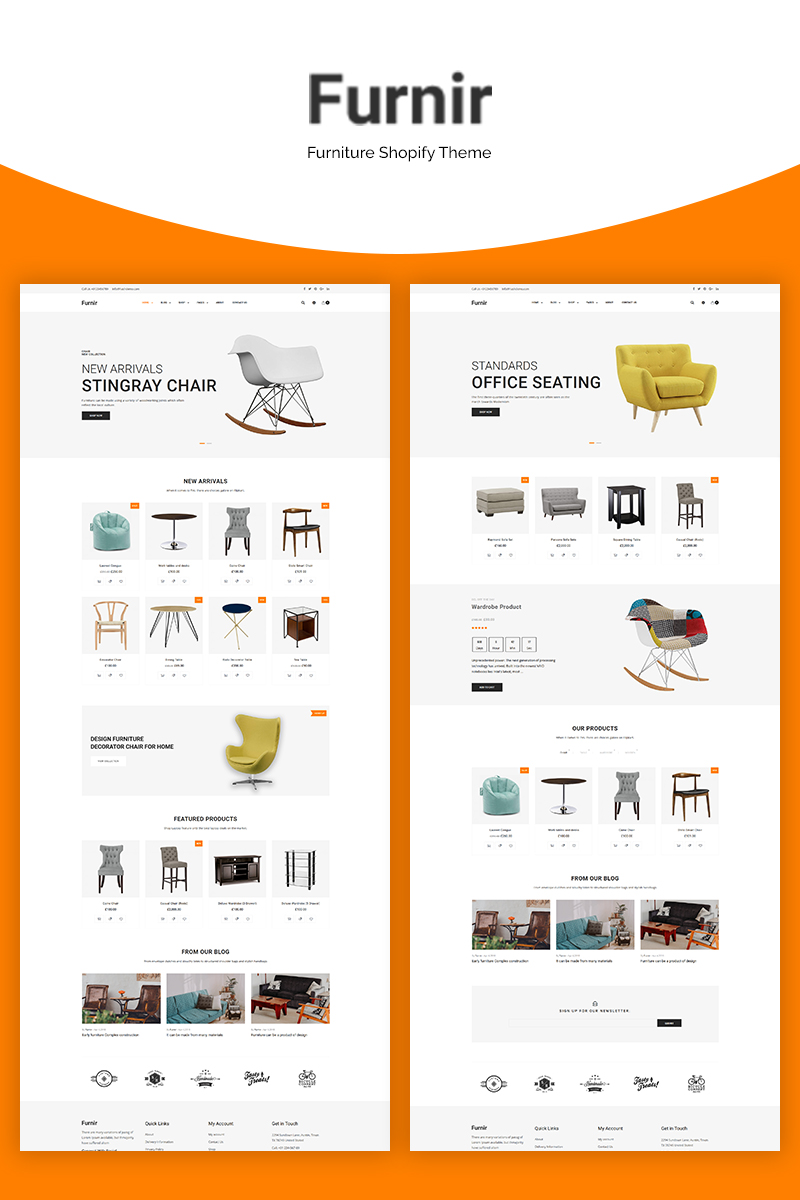 Furnir - Furniture Shopify Theme