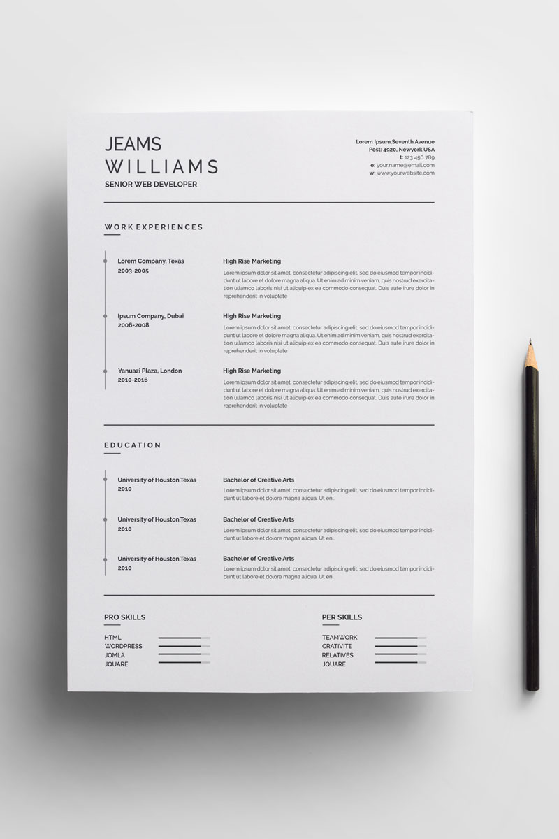 Resume Templates