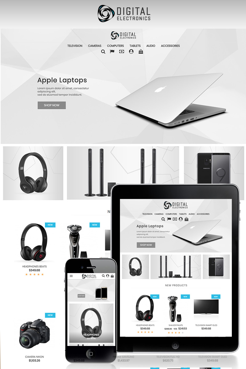 Digital Electronics Store 1.7 PrestaShop Theme