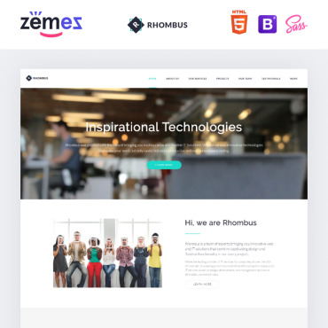 Template Software Landing Page #71360