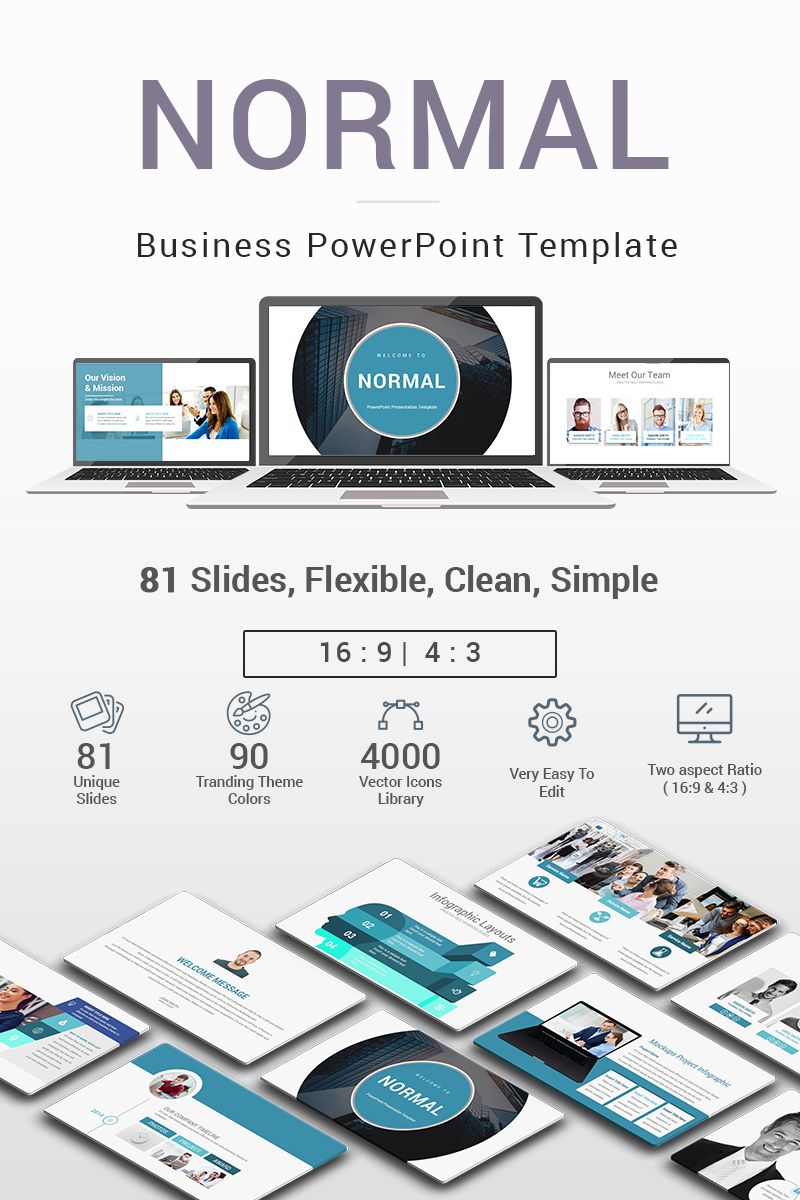 Normal Business PowerPoint template