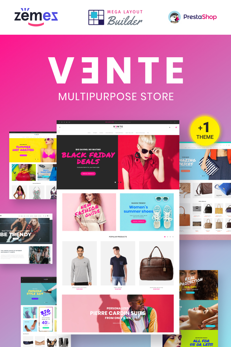 PrestaShop Eshop Πρότυπα