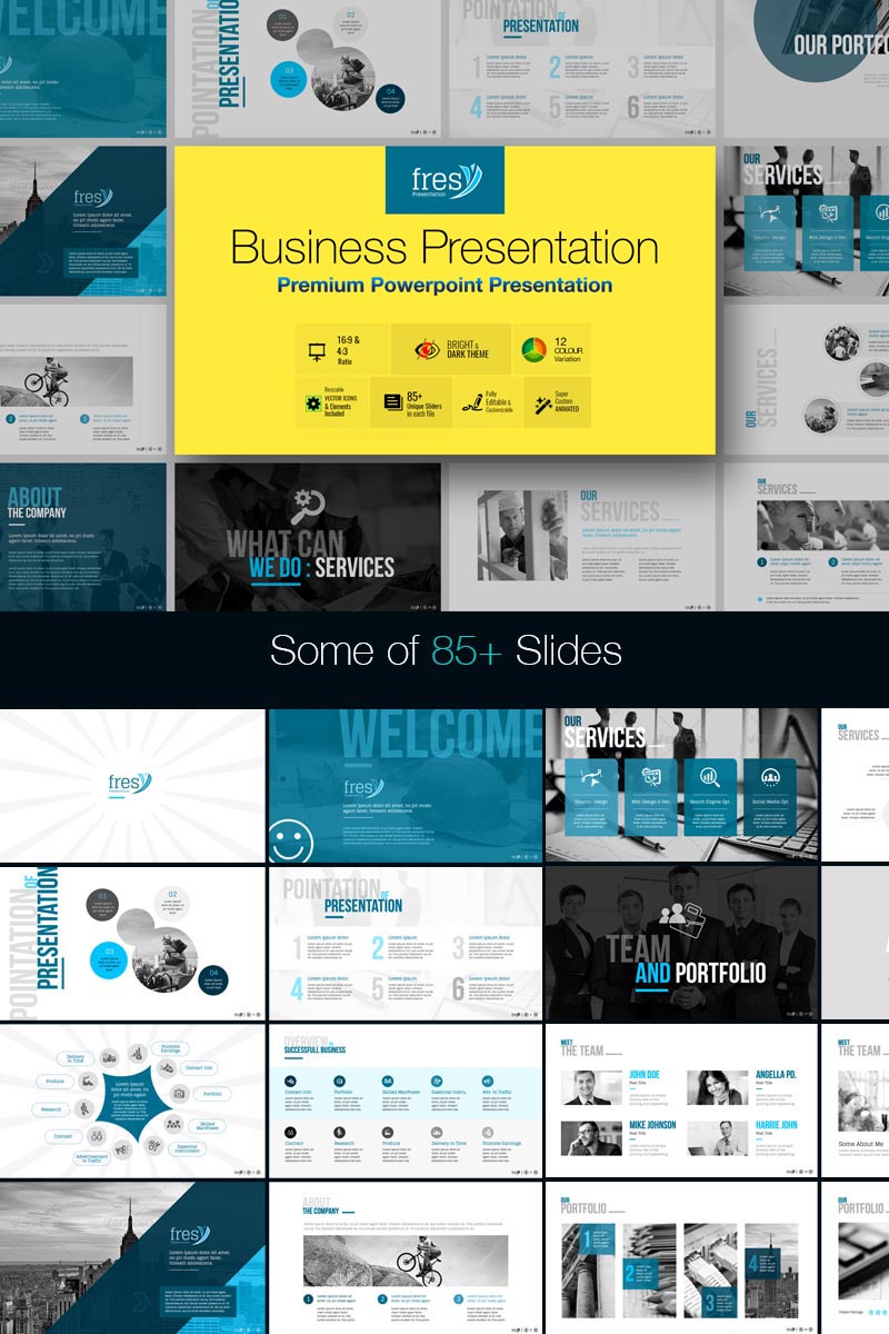 Fresy | Business PowerPoint template
