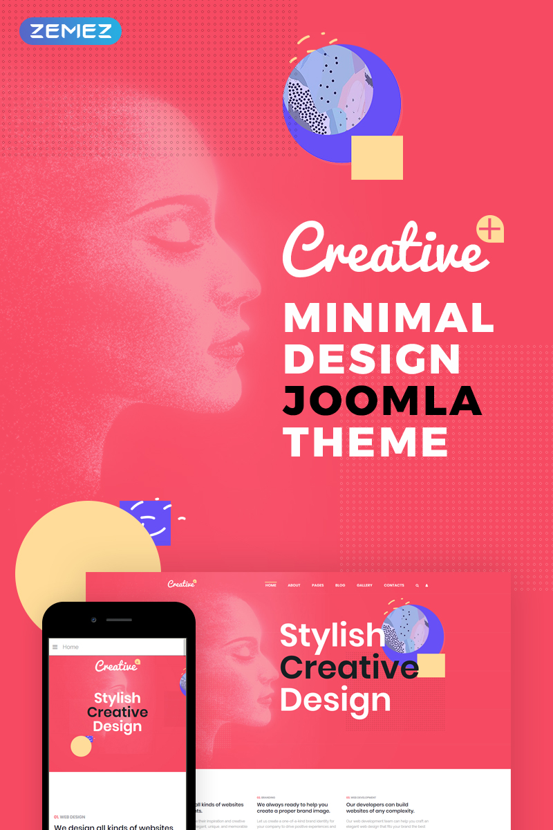 Creative - Web Design Studio Joomla Template