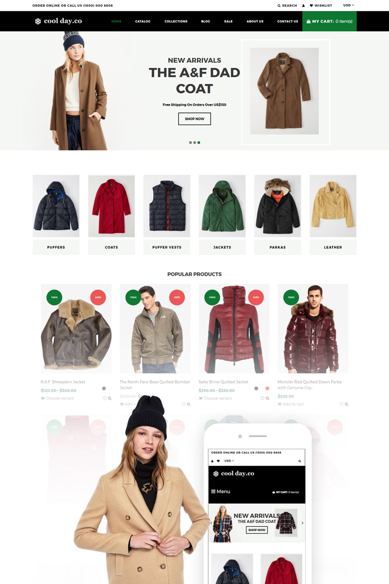 Shopify Eshop Πρότυπα