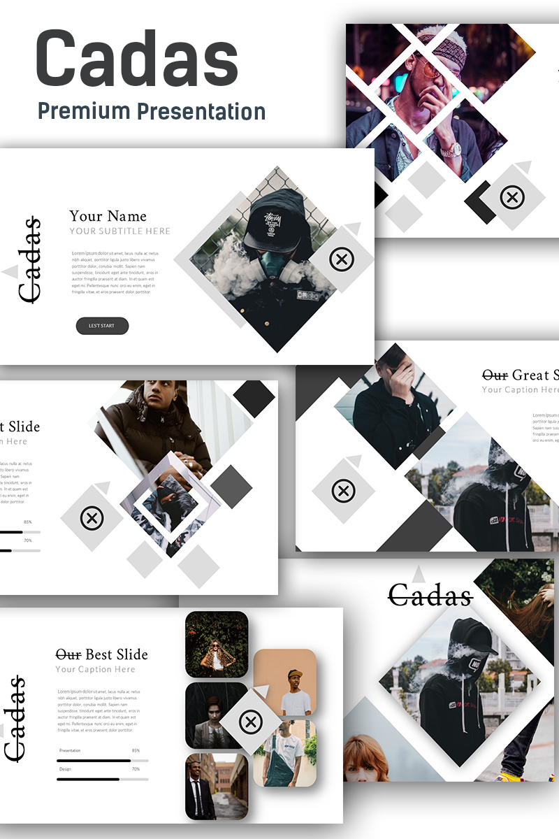 Aesthetic Cool Powerpoint Templates