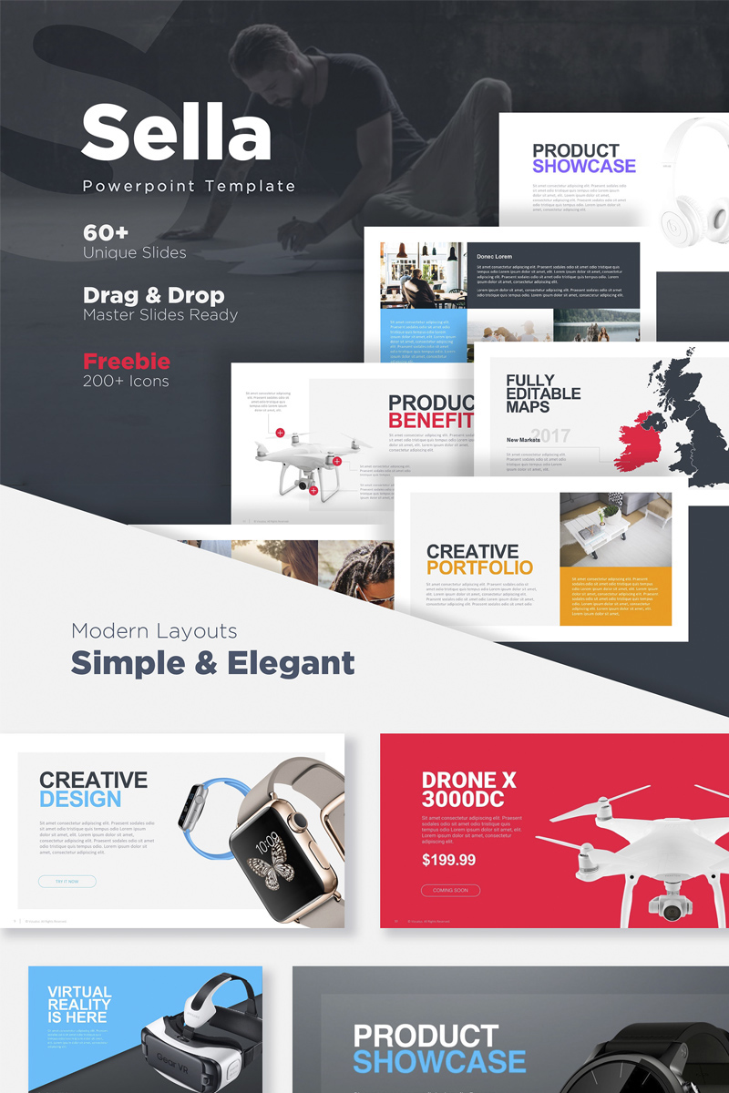 Sella PowerPoint template