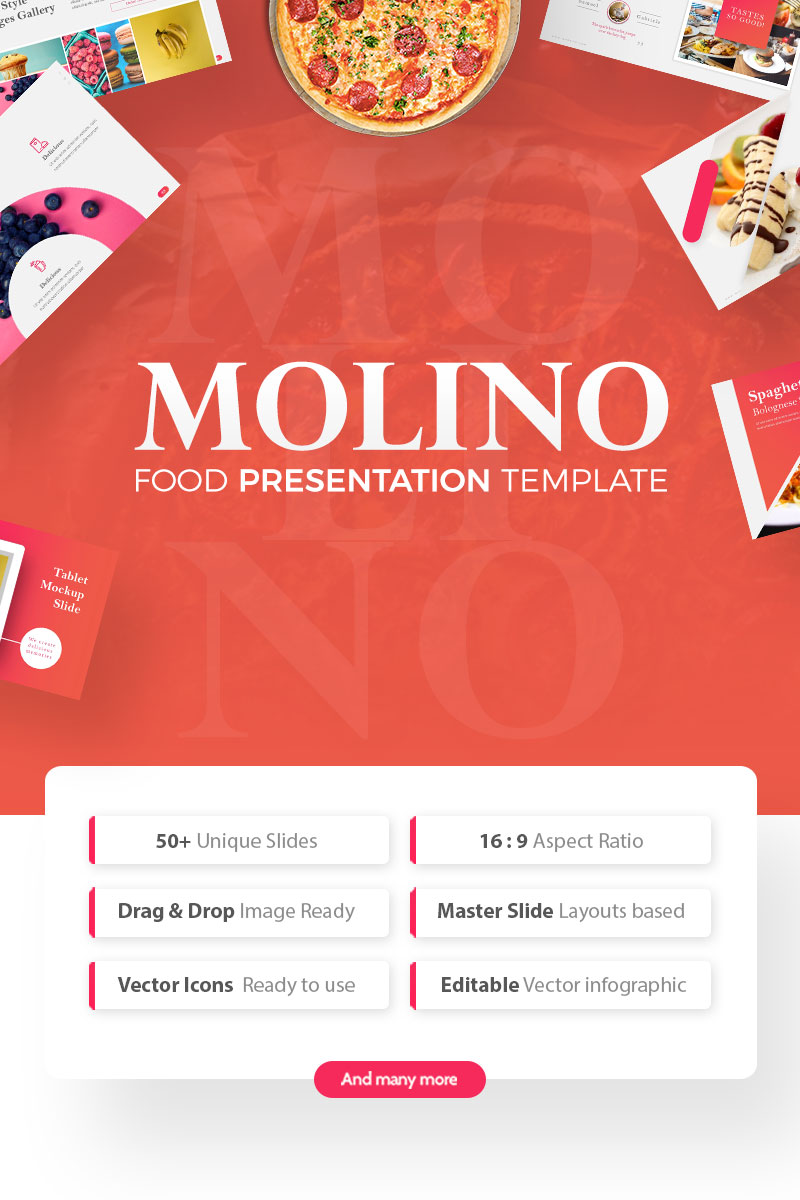 Molino - Food Presentation PowerPoint template