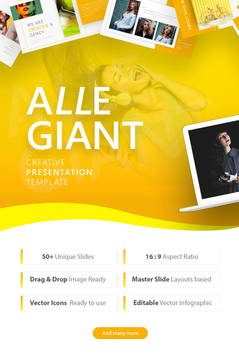 Allegiant - Fashion PowerPoint template