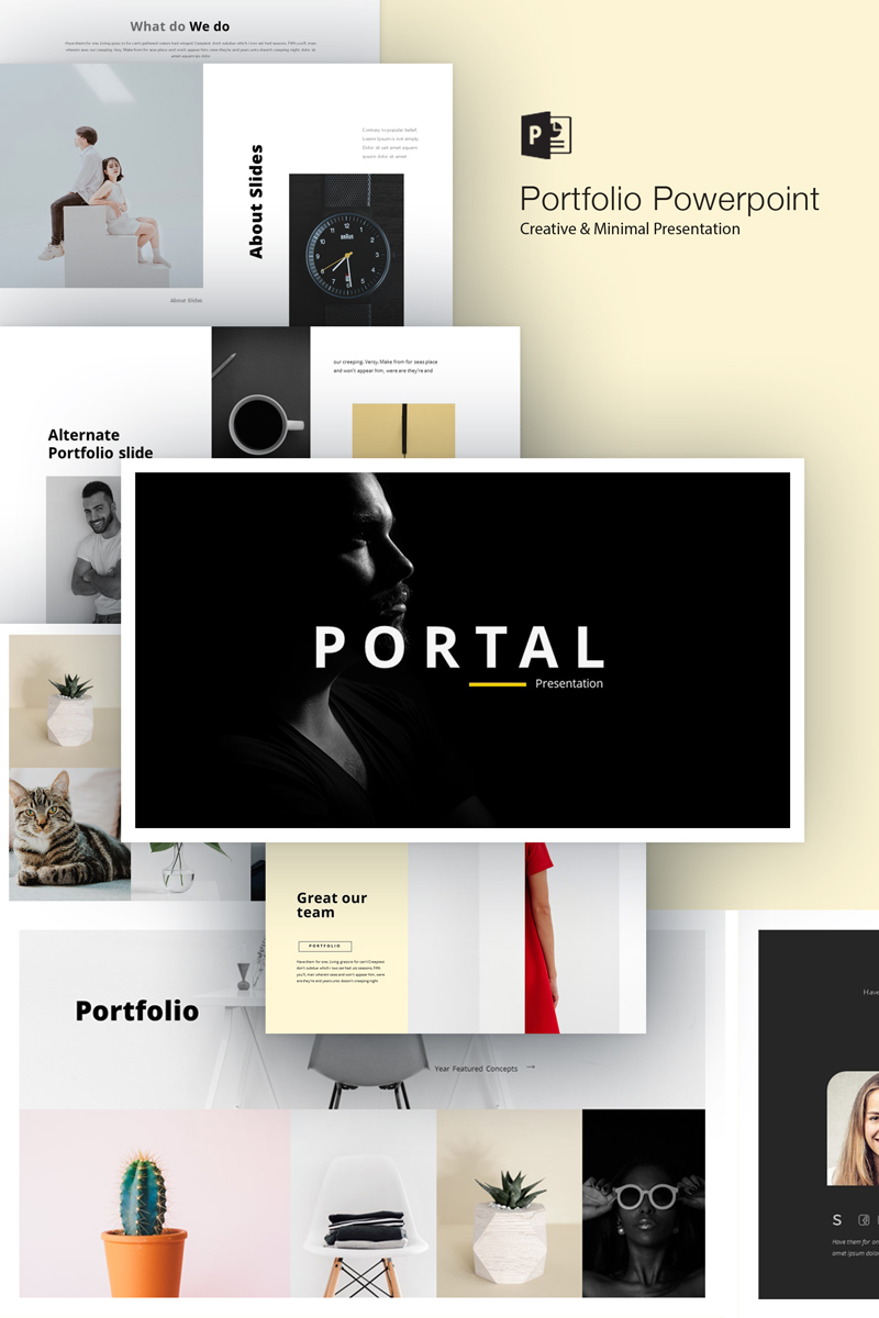 Portfolio - PowerPoint template