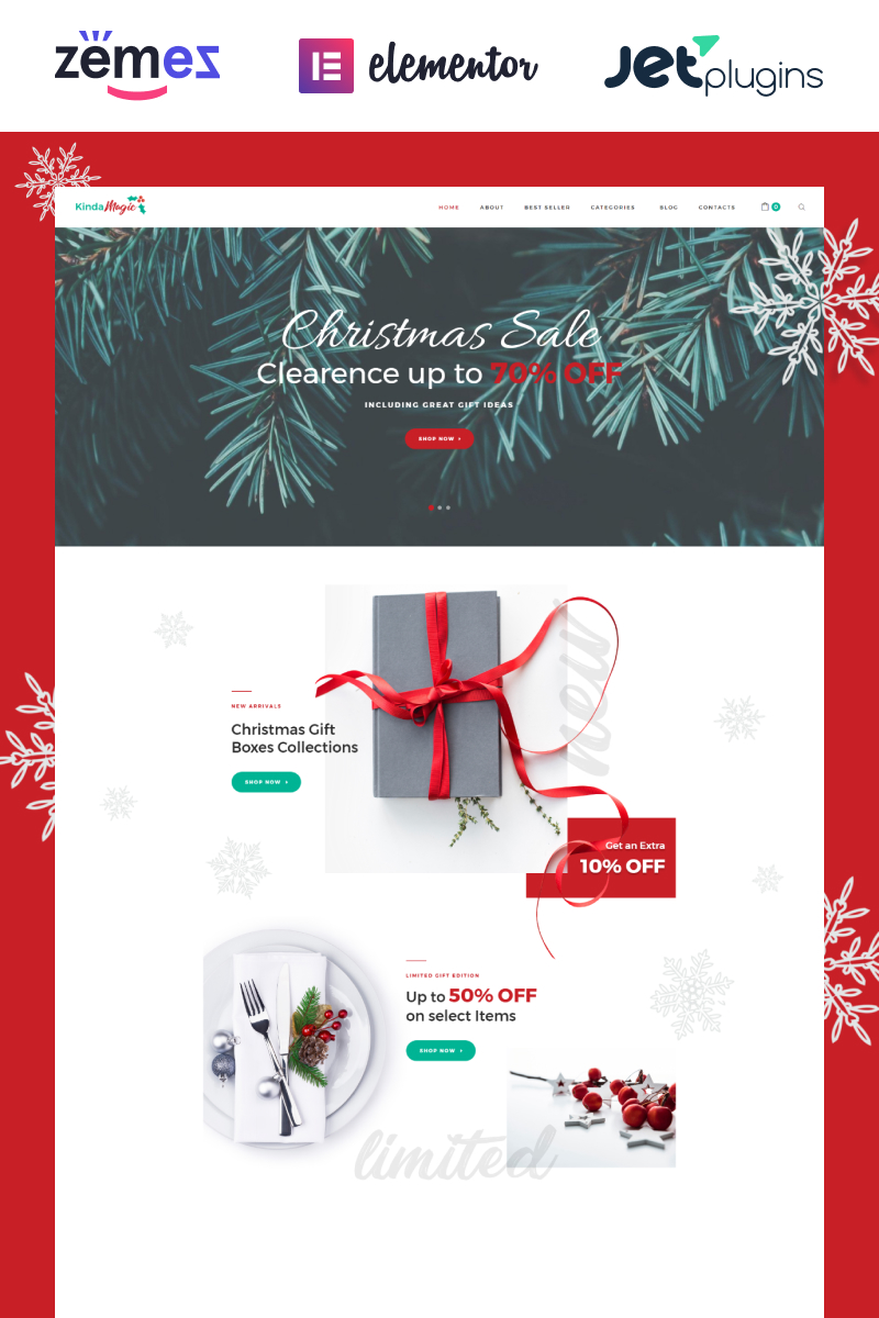 Kinda Magic - Magical And Inspiring Christmas WooCommerce Theme