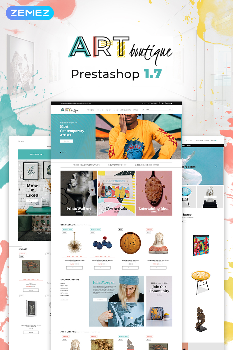 PrestaShop Eshop Πρότυπα