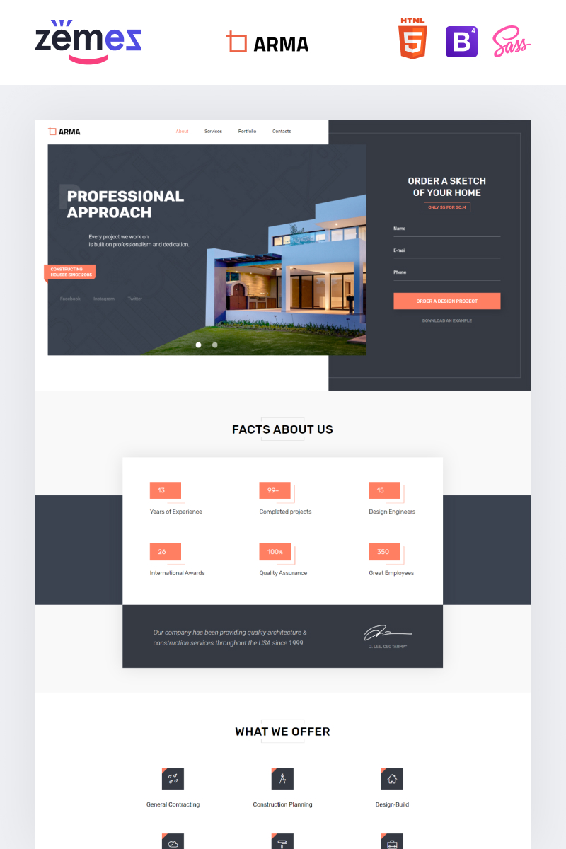 Plantillas para Landing Pages