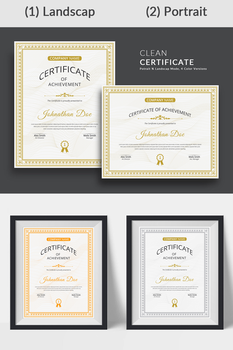 Certificate Templates