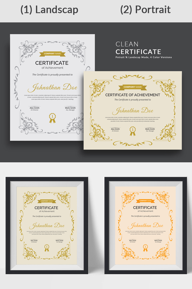 Certificate Templates