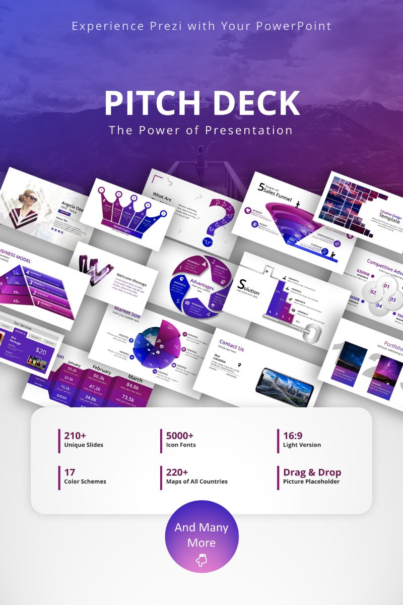 Pitch Deck PowerPoint template