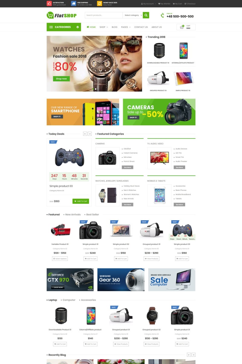 WooCommerce Eshop Πρότυπα