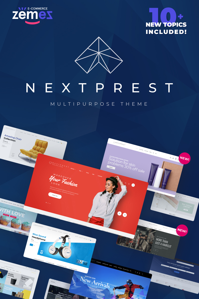 Nextprest  - Website Ecommerce Online Store PrestaShop Theme