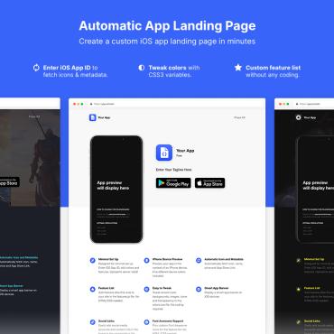 Template Software Landing Page #78902