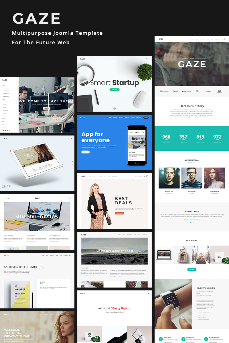 Gaze | Premium Business Joomla Template