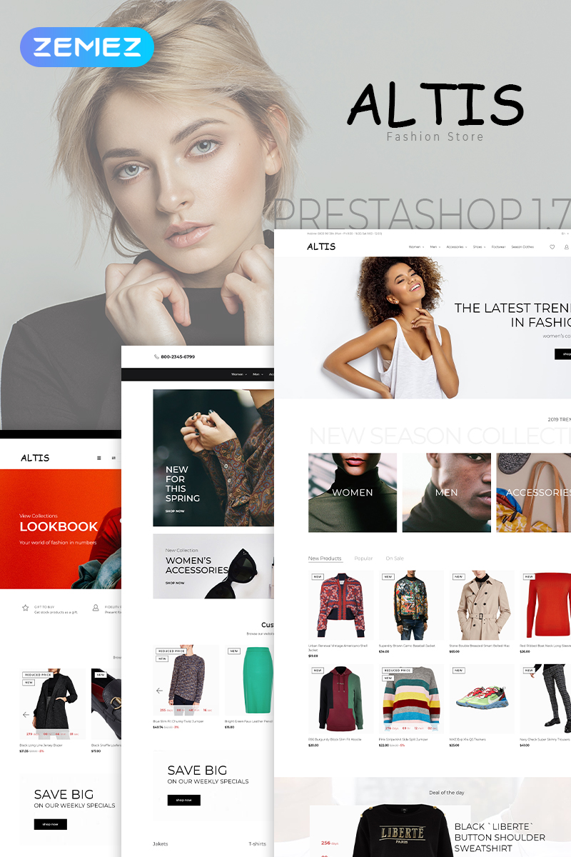 PrestaShop Eshop Πρότυπα