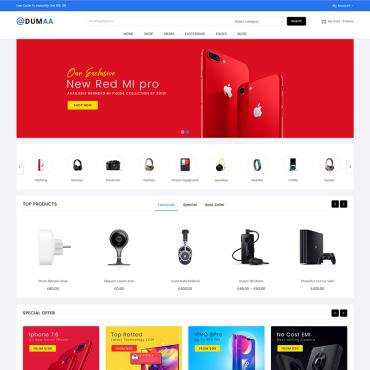 Template Electronice WooCommerce #79348
