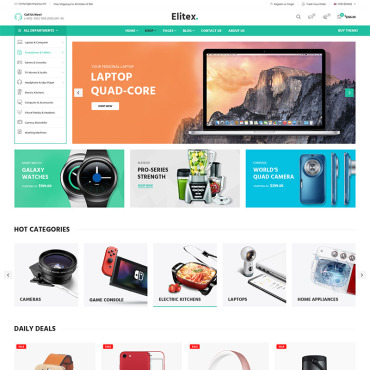 Template Electronice WooCommerce #79392