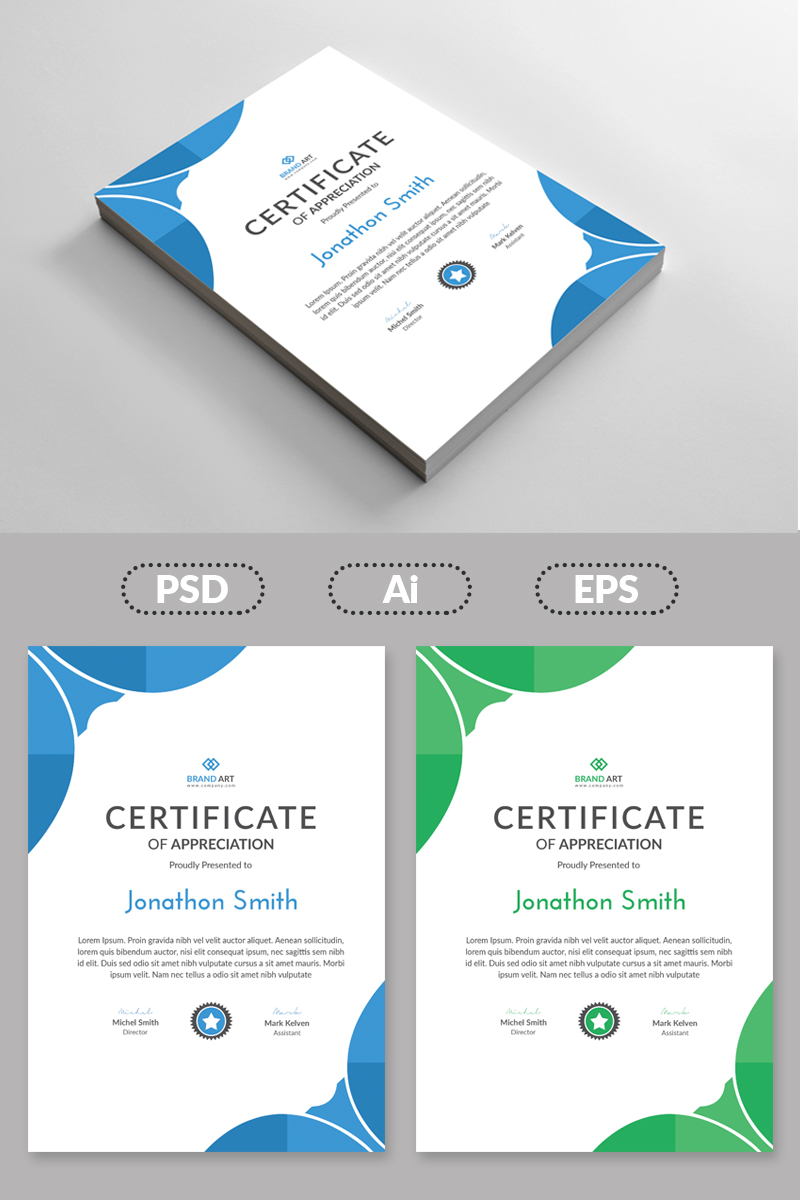 Certificat Templates