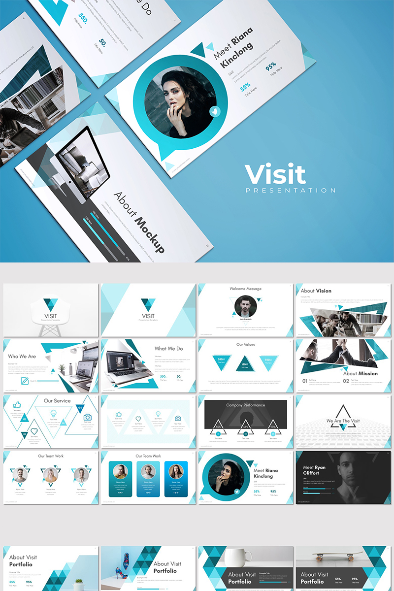 Visit-2 - PowerPoint template