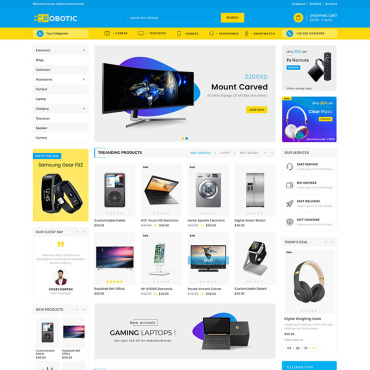 Template Electronice Shopify #83359