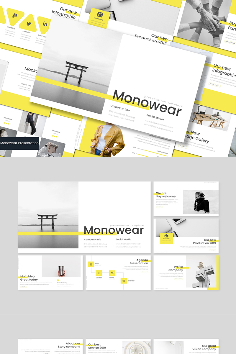Monowear - PowerPoint template
