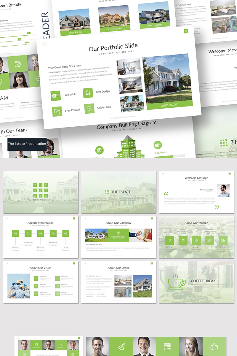The Estate - PowerPoint template