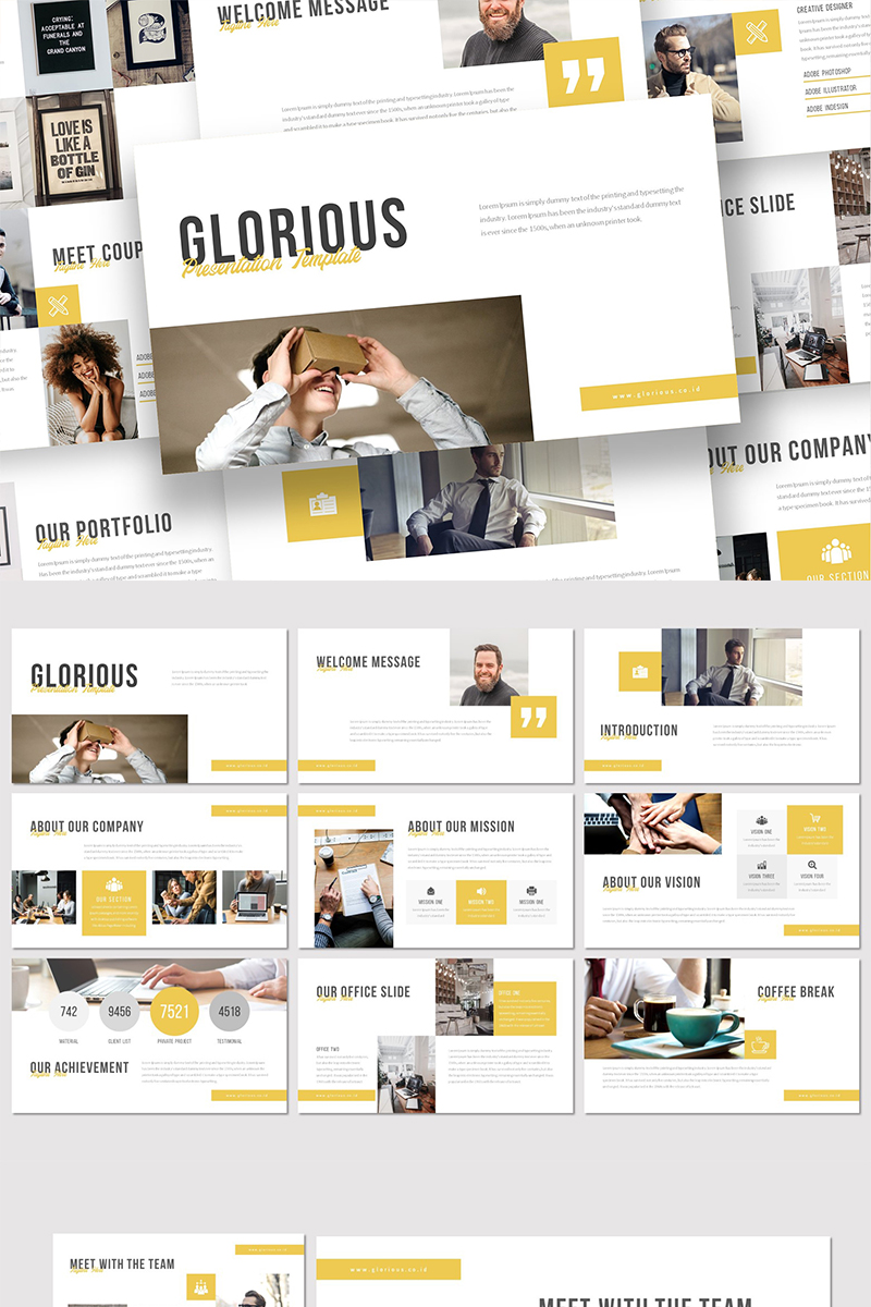 Glorious - PowerPoint template