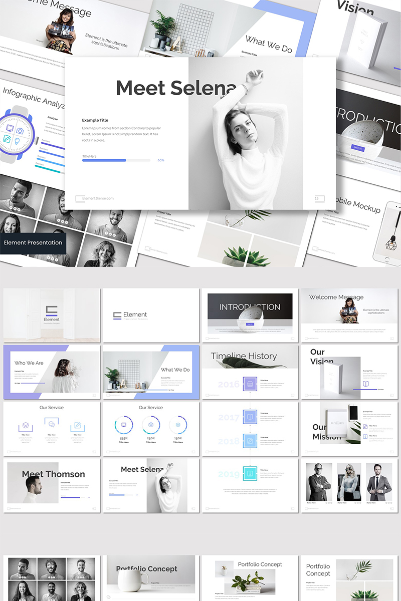 Element - PowerPoint template