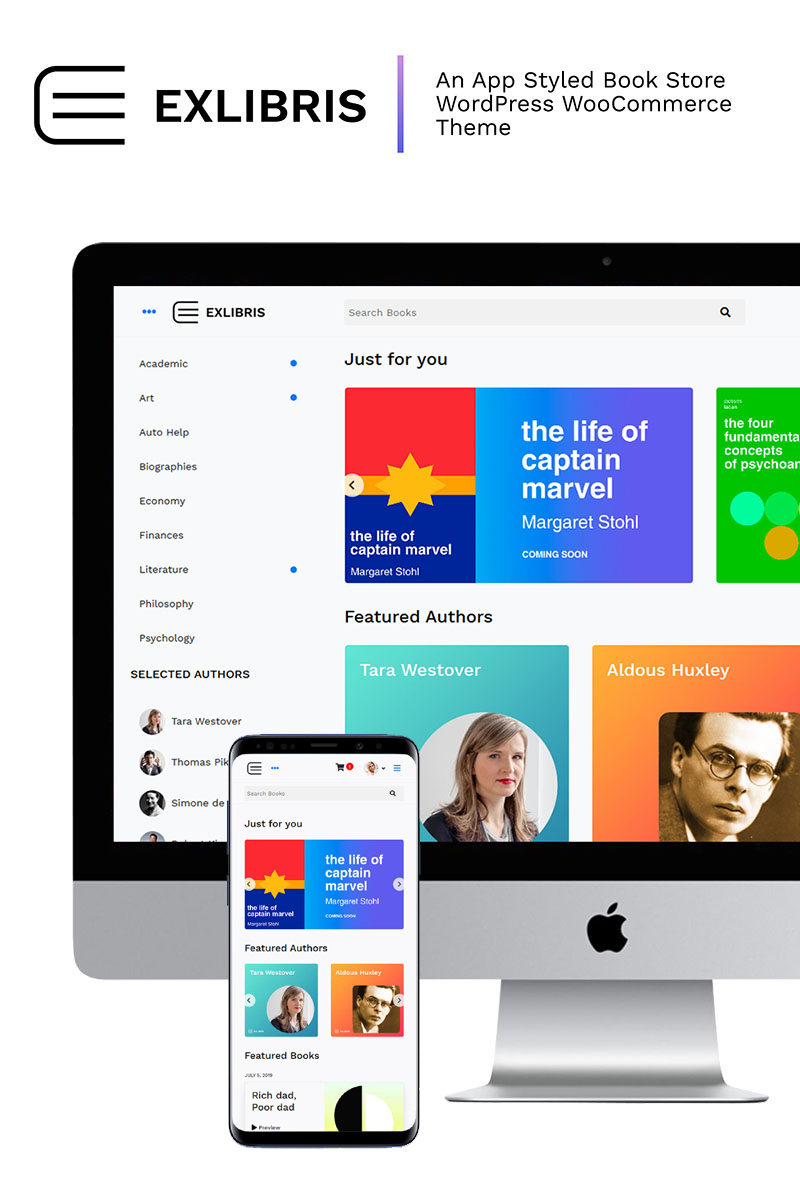 EXLIBRIS - Book Store WooCommerce Theme